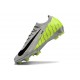 Nike Zoom Mercurial Vapor 16 Elite FG Gris Vert Noir