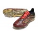 adidas Predator Elite FG Rouge Lucide Or Noir