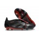 Crampons adidas Predator Elite FT FG Noir Gris Quatre Rouge Lucide