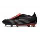 Crampons adidas Predator Elite FT FG Noir Gris Quatre Rouge Lucide