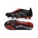 Crampons adidas Predator Elite FT FG Noir Gris Quatre Rouge Lucide