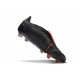 Crampons adidas Predator Elite FT FG Noir Gris Quatre Rouge Lucide