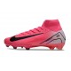 Nike Zoom Mercurial Superfly X Elite FG Rose Noir Blanc