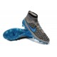 Chaussures Foot Nouvelle Nike Magista Obra FG ACC Gris Bleu