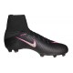 Chaussures de Cristiano Ronaldo Nike Nouvelles 2016 Mercurial Superfly V FG Noir Rose