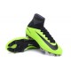 Chaussures de Cristiano Ronaldo Nike Nouvelles 2016 Mercurial Superfly V FG Vert Noir