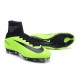 Chaussures de Cristiano Ronaldo Nike Nouvelles 2016 Mercurial Superfly V FG Vert Noir