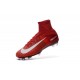 Chaussures de Cristiano Ronaldo Nike Nouvelles 2016 Mercurial Superfly V FG Rouge Blanc