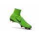 Chaussures de Cristiano Ronaldo Nike Nouvelles 2016 Mercurial Superfly V FG Vert