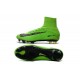 Chaussures de Cristiano Ronaldo Nike Nouvelles 2016 Mercurial Superfly V FG Vert