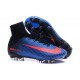 Nike Meilleur Mercurial Superfly V FG Crampon Homme Bleu Noir Orange