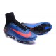 Nike Meilleur Mercurial Superfly V FG Crampon Homme Bleu Noir Orange