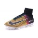 Nike Meilleur Mercurial Superfly V FG Crampon Homme Jaune Noir Rose