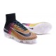 Nike Meilleur Mercurial Superfly V FG Crampon Homme Jaune Noir Rose