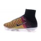 Nike Meilleur Mercurial Superfly V FG Crampon Homme Jaune Noir Rose