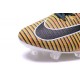 Nike Meilleur Mercurial Superfly V FG Crampon Homme Jaune Noir Rose