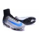 Nike Meilleur Mercurial Superfly V FG Crampon Homme Blanc Bleu Noir