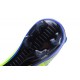 Nike Meilleur Mercurial Superfly V FG Crampon Homme Vert Bleu Noir