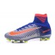 Nike Meilleur Mercurial Superfly V FG Spark Brilliance Bleu Orange