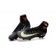 Nike Meilleur Mercurial Superfly V FG Crampon Homme Noir Blanc Violet