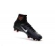 Nike Meilleur Mercurial Superfly V FG Crampon Homme Noir Blanc Violet