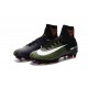 Nike Meilleur Mercurial Superfly V FG Crampon Homme Noir Blanc Violet