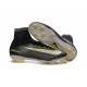 Chaussure de Foot Nouvel Nike Mercurial Superfly 5 FG ACC Noir Jaune Blanc