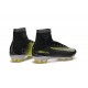 Chaussure de Foot Nouvel Nike Mercurial Superfly 5 FG ACC Noir Jaune Blanc