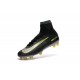 Chaussure de Foot Nouvel Nike Mercurial Superfly 5 FG ACC Noir Jaune Blanc