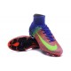 Chaussure de Foot Nouvel Nike Mercurial Superfly 5 FG ACC Bleu Orange Vert