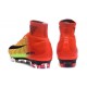 Chaussure de Foot Nouvel Nike Mercurial Superfly 5 FG ACC Rouge Vert Noir