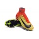 Chaussure de Foot Nouvel Nike Mercurial Superfly 5 FG ACC Rouge Vert Noir