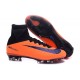 Chaussure de Foot Nouvel Nike Mercurial Superfly 5 FG ACC Orange Violet