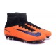 Chaussure de Foot Nouvel Nike Mercurial Superfly 5 FG ACC Orange Violet