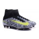 Chaussure de Foot Nouvel Nike Mercurial Superfly 5 FG ACC Blanc Noir Jaune