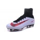 Chaussure de Foot Nouvel Nike Mercurial Superfly 5 FG ACC Blanc Rouge