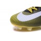 Nike Mercurial Superfly V FG ACC Neuf Crampons Football Noir Jaune Blanc