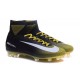 Nike Mercurial Superfly V FG ACC Neuf Crampons Football Noir Jaune Blanc