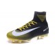 Nike Mercurial Superfly V FG ACC Neuf Crampons Football Noir Jaune Blanc