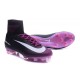 Nike Mercurial Superfly V FG ACC Neuf Crampons Football Noir Violet