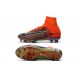 Nike Mercurial Superfly V FG ACC Neuf Crampons Football Orange Noir Vert