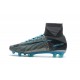 Nike Mercurial Superfly V FG ACC Neuf Crampons Football Gris Bleu Noir