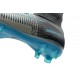 Nike Mercurial Superfly V FG ACC Neuf Crampons Football Gris Bleu Noir