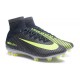 Meilleur Chaussure de Foot Nike Mercurial Superfly 5 CR7 FG Vert Noir