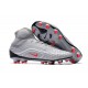 Crampons de Foot Nouvel Nike Magista Obra 2 FG Air Max Gris Rouge