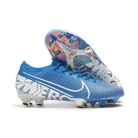 Chaussures Nike Mercurial Vapor 13 Elite FG New Lights Bleu