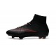 Chaussure a Crampon Cristiano Ronaldo Nike Mercurial Superfly FG Noir Rouge