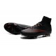 Chaussure a Crampon Cristiano Ronaldo Nike Mercurial Superfly FG Noir Rouge