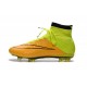 Chaussure a Crampon Cristiano Ronaldo Nike Mercurial Superfly FG Cuir Jaune Volt