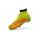 Chaussure a Crampon Cristiano Ronaldo Nike Mercurial Superfly FG Cuir Jaune Volt